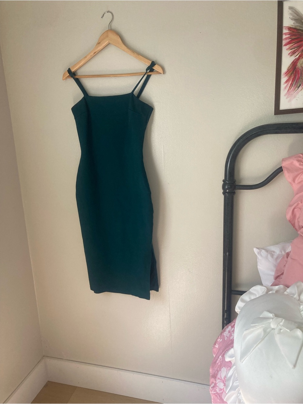 Classic Emerald Green Sheath Dress